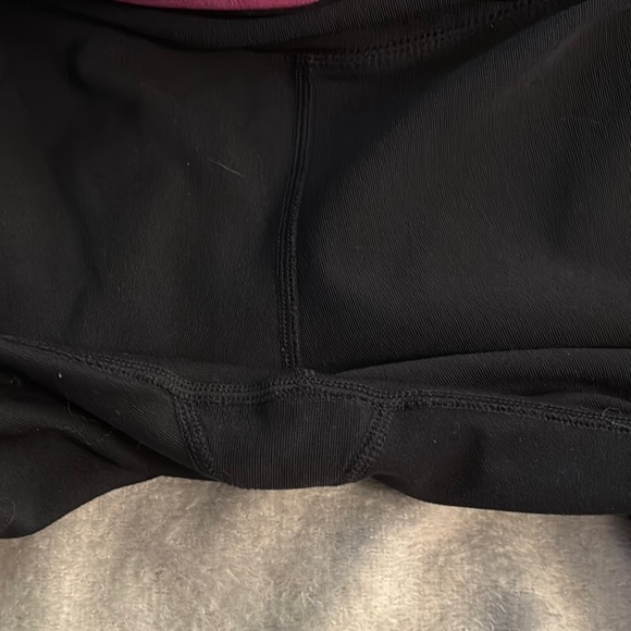 Nike Black and Pink Women's Capris - Picture 4 of 5